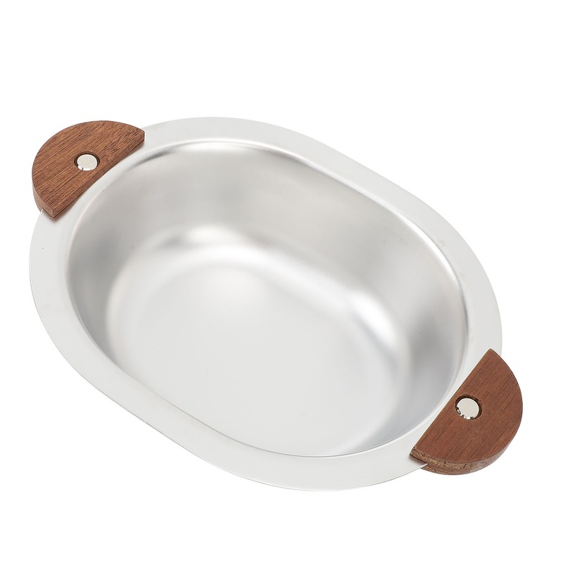 Children Rice Bowl Bear 304 Stainless Steel Multifunctional Dual Ears