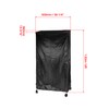 QWORK Storage Shelving Unit Cover, Wire Rack Cover for Shelf