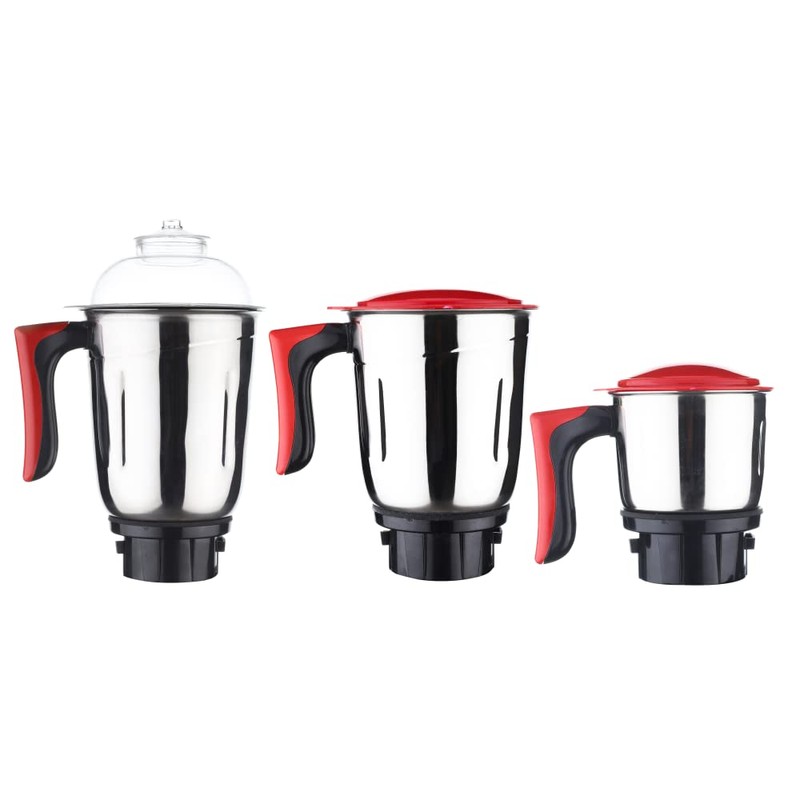 TABAKH Indian Mixer Grinder | 3 Stainless Steel Jars |