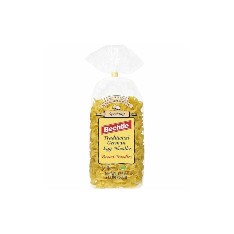 Bechtle Egg Noodles Broad Pasta, 17.6 Oz
