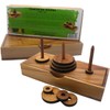 Tower of Hanoi 9 Rings Wooden Puzzle Brain Teaser Logic
