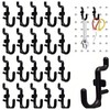 Nivithi Set of 50 J-Shape Pegboard Hooks Kit, Includes Peg