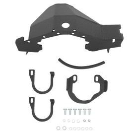 KUAFU Differential Skid Plate Compatible with 2018-2023 Jeep Wrangler JL/Gladiator JT Offroad Dana 44 Axle Powder Coated Steel