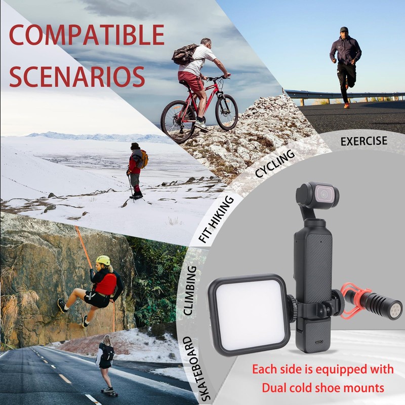 Pocket 3 Head Strap Mount, Hat headband Mount Compatible with