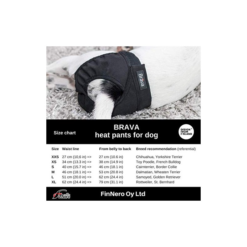 FinNero Pet Products, Finland – BRAVA Heat Pants (4)