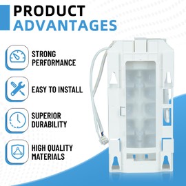 243297609 243297613 Upgraded Ice Maker Replacement Parts Compatible with Electrolux Frigidaire Crosley Kenmore IKEA Replaces 243297603 243297801 243297901 243298001 243297607 243298101 and More