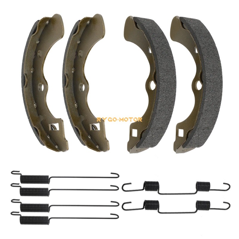 M MATI Rear Brake Drums & Brake Shoes For Kawasaki