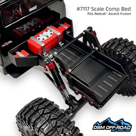 For Redcat Racing Scale Comp Bed for Redcat Ascent Fusion