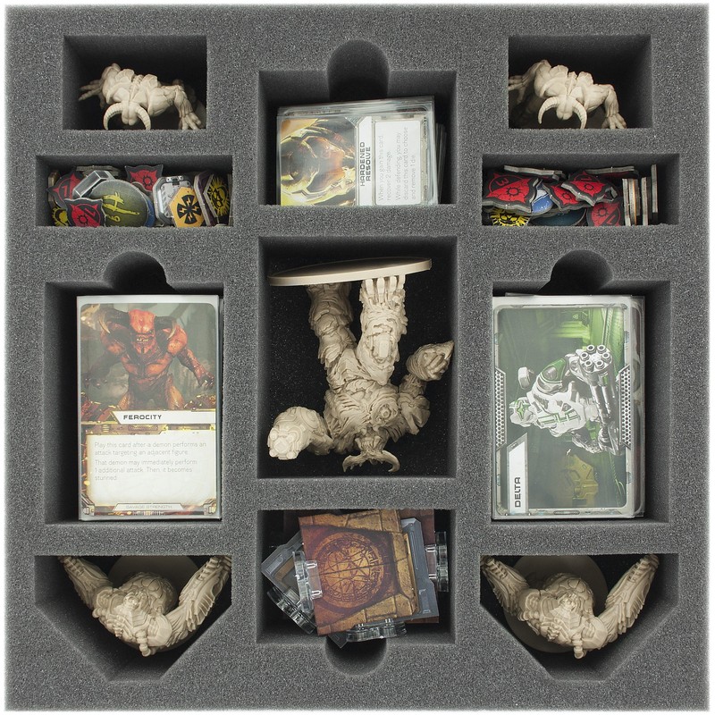 Feldherr Foam tray value set compatible with DOOM the board