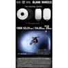 OMG Skateboard Wheels, 100A, 2.0 inches (52 mm), Black, Blank,