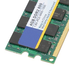 Jectse Jectse Xiede DDR2 4 GB 800 MHz PC2-6400 1,8 V Speicherleiste f1rDesktop-Computer der 2. Generation, Langlebig und Tragbar