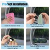 2PCS Car Rearview Blind Spot Mirror, 3.7" x 1.4" HD