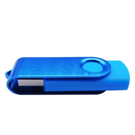 8GB USB Flash Drive Thumb Drives Memory Sticks Pendrives with OTG & Type C/USB-C Adaptor (Blue)