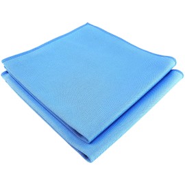 elauelue Fenstertuch 800 zum Autoscheiben Reinigen - Auto Scheibenreiniger Tuch - Autoputztücher für Fenster - 33x33 cm - Autofenstertuch 2er Set