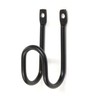 Wake Sangyo Kabette Wall Storage J-Shaped Hook, Black