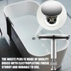 Oneroomone Universal Bath Stopper, Bathtub Stop 43mm, Sink Stop, Solid