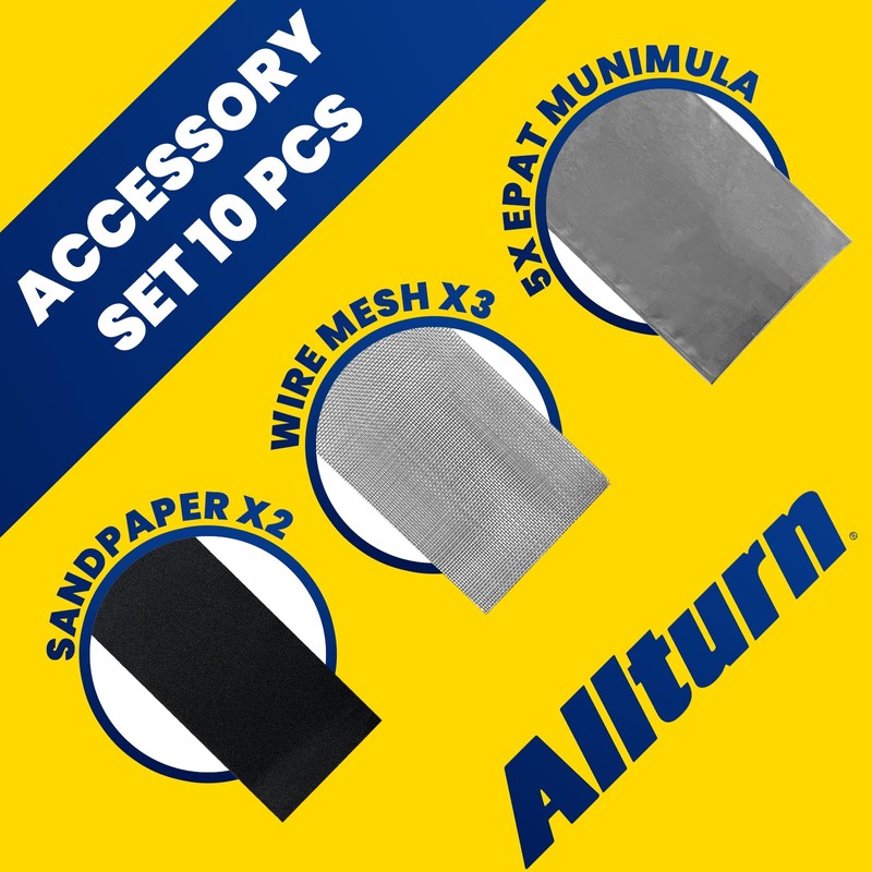 Allturn 182 pcs Plastic Welding Rods,Plastic Welder Rod For Repairing