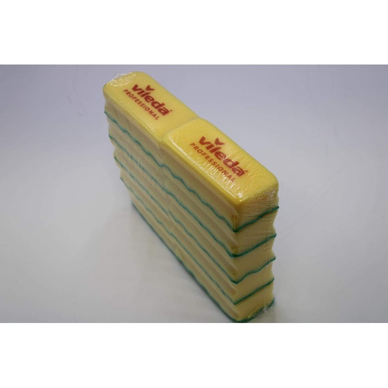 VILEDA PURACTIVE SCOURER PK10 YELLOW