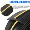 MYFAMIREA 20FT Garage Door Bottom Threshold Seal Strip with 300ml