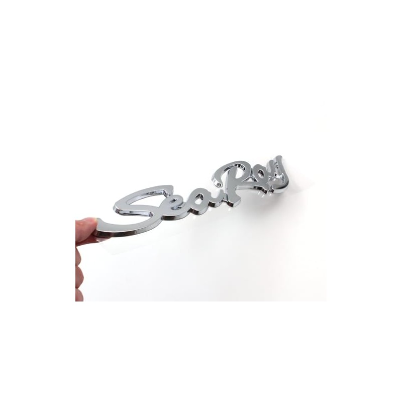 1Pc Sea Ray Searay Script Emblem Badge 3D Letters Boat