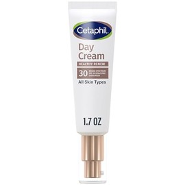 Cetaphil Healthy Renew Moisturizing Day Cream 1.7 Oz, Daily Moisturizer with SPF 30, Skin Tightening Anti Wrinkle Cream for Face with Peptides, Fragrance Free, Retinol Alternative For Sensitive Skin
