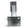 Sturdy Built 5 Lug Galvanized Spare Tire Mount for I-Beam