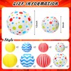 Glooglitter 16 Pcs Circus Theme Party Decorations Chinese Paper Lantern