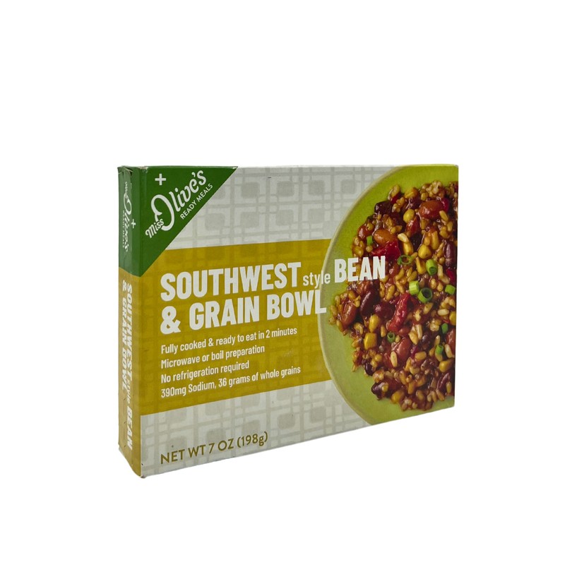 Miss Olives Southwest Style Bean & Grain Bowl Lower Sodium