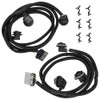 WMPHE 2 Pcs Tail Lamp Wiring Harness Compatible with Chevy