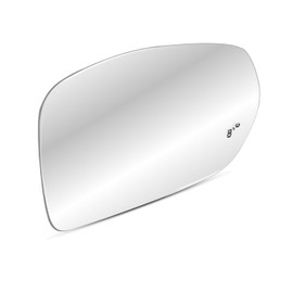 Left Driver Side Mirror Glass with Power Heated Fit for Honda CRV 2017-2022, Rear View Mirror Replacement Glass With Backing Plate