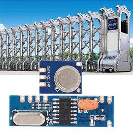 VOBOR STX882 + SRX882 + 433MHz Spring Antenna Ask Wireless Transceiver Receiver Module Combination (STX882+SRX882)