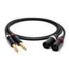 enoaudio Mogami 2534 Quad Stereo Pair (L,R) Audio Cable Balanced