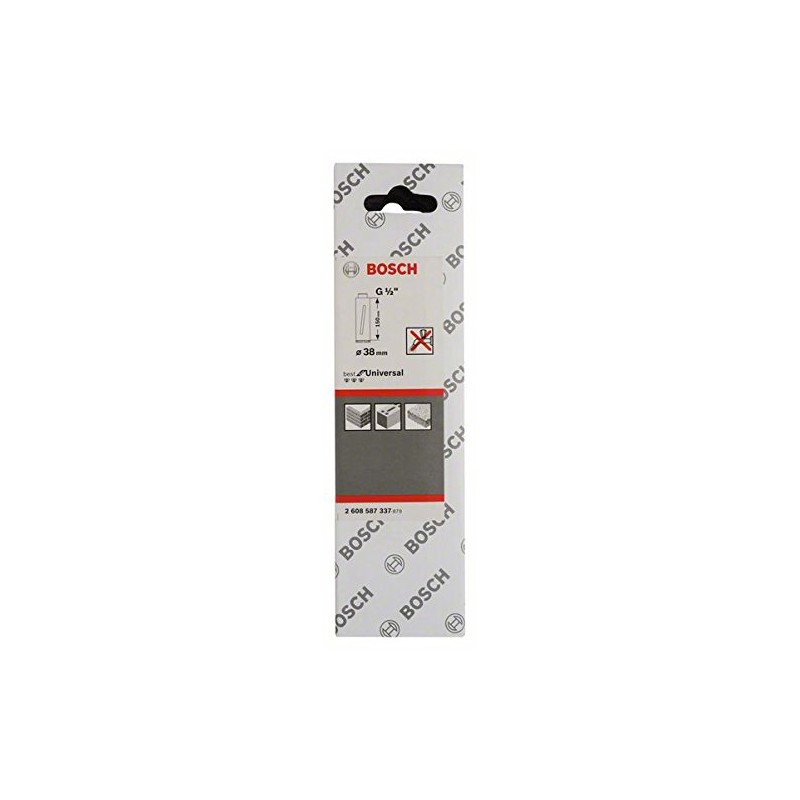 Bosch 2608587337 Diamond Dry core Cutter G 1/2" 38 mm,