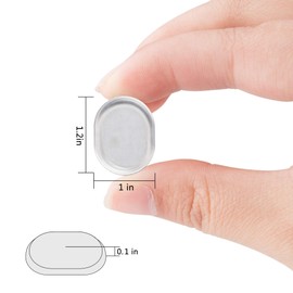 makanu Drum Gel, 12 Pcs Clear Silicone Drum Dampeners for Snare, Tom, Cymbals