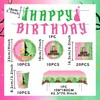 ADIOS TO MY 20S Pink Green Birthday Party Decorations Pink