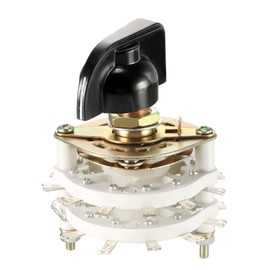 Rebower 4P5T 4 Pole 5 Throw Dual Layer Band Selector Rotary Switch [Radio, TV, Industrial Mechanical Control Unit]