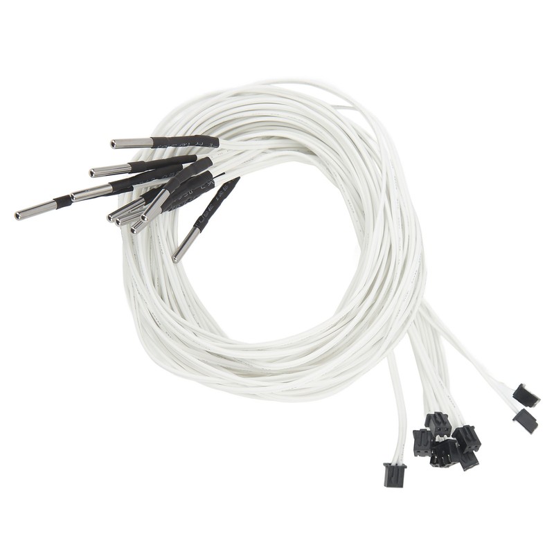 10Pcs Thermistor Sensor V2 Upgrade 3950 XH2.54 2 Pin for