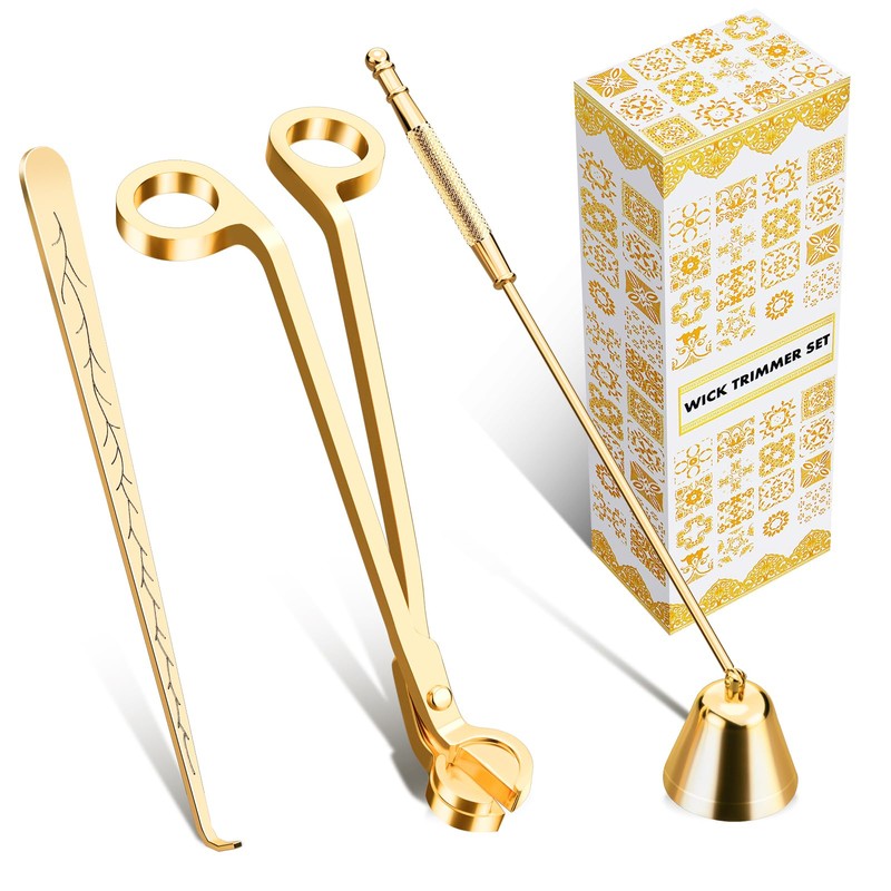 calary Candle Wick Trimmer, Candle Snuffer and Wick Dipper &