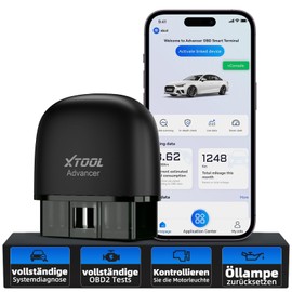 XTOOL AD20 Pro OBD2 Car Diagnostic Wireless Diagnosis Italian for iOS and Android, Professional Car Diagnosis with Full System Scan, Lifetime Upgrade