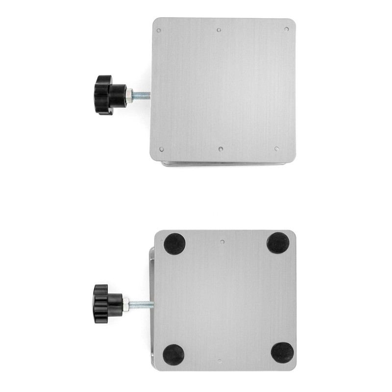 QWORK® Lab Jack Stand 4" x 4" Stainless Steel Router