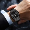 Cuadrado Reloj de Pulsera para Hombre de Acero Inoxidable con