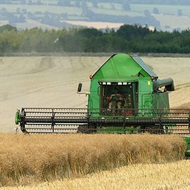 Combine Harvester Greeting Card with Sound/Noise