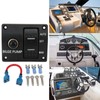 Ongwan 3-Way Manual OFF-Auto Switch Panel with Breaker for Bilge
