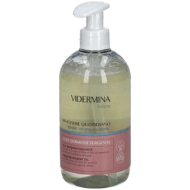 Vidermina Intima Olio Dermodetergente – 500 ml – Igiene Intima e Corpo – Idratante e Delicato – Con Olio di Crusca di Riso e Olio di Mandorle Dolci – pH Fisiologico – Pelli Sensibili