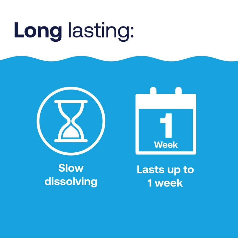 HTH 42052 Swimming Pool Care 3" Chlorine Tabs Advanced, Swimming