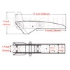 SHENGHUISS 316 Stainless Steel Hinged Self Launching Bow Anchor Roller