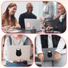 2 Pack Universal Stick-On Mouse Pouch, Mouse Holder for Laptop