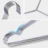 TIMMY Clothes Hangers 50 Pack Heavy Duty Stainless Steel Metal