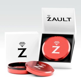 Zault Patrator Zyn Metal Can, Aluminum Zyn Container & Holder, Snus Tin for Zyn Pouches, with Deluxe Gift Box for Him/Men/Husband/Boyfriend (Black) - color: Red