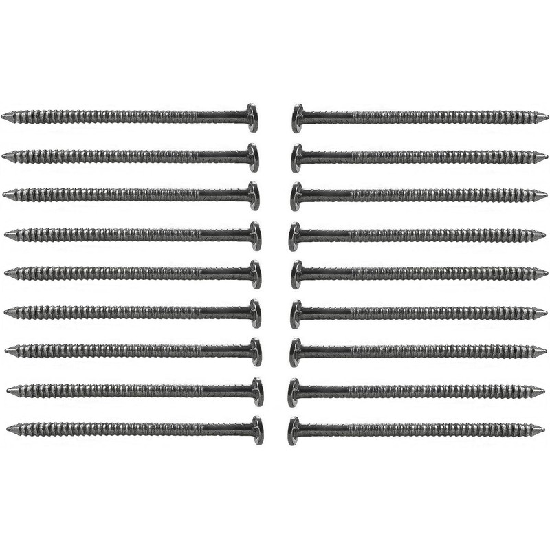 3mm x 80mm Ring Shank Steel Nails Galvanised (Pack of